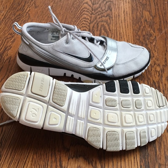 Nike Free Run 7.0 shoes womens size 7.5 gray suede - Picture 3 of 4